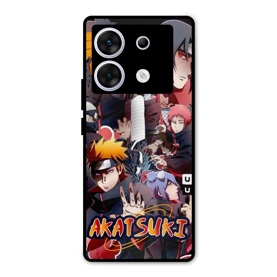 Team Akatsuki Metal Back Case for Infinix Zero 30 5G