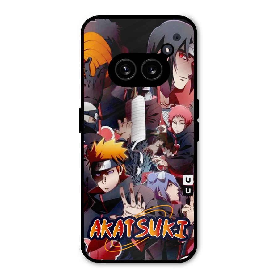 Team Akatsuki Metal Back Case for Nothing Phone 2a Plus