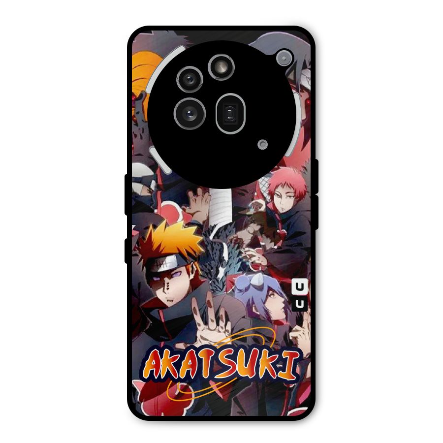 Team Akatsuki Metal Back Case for Nothing Phone 3a Pro