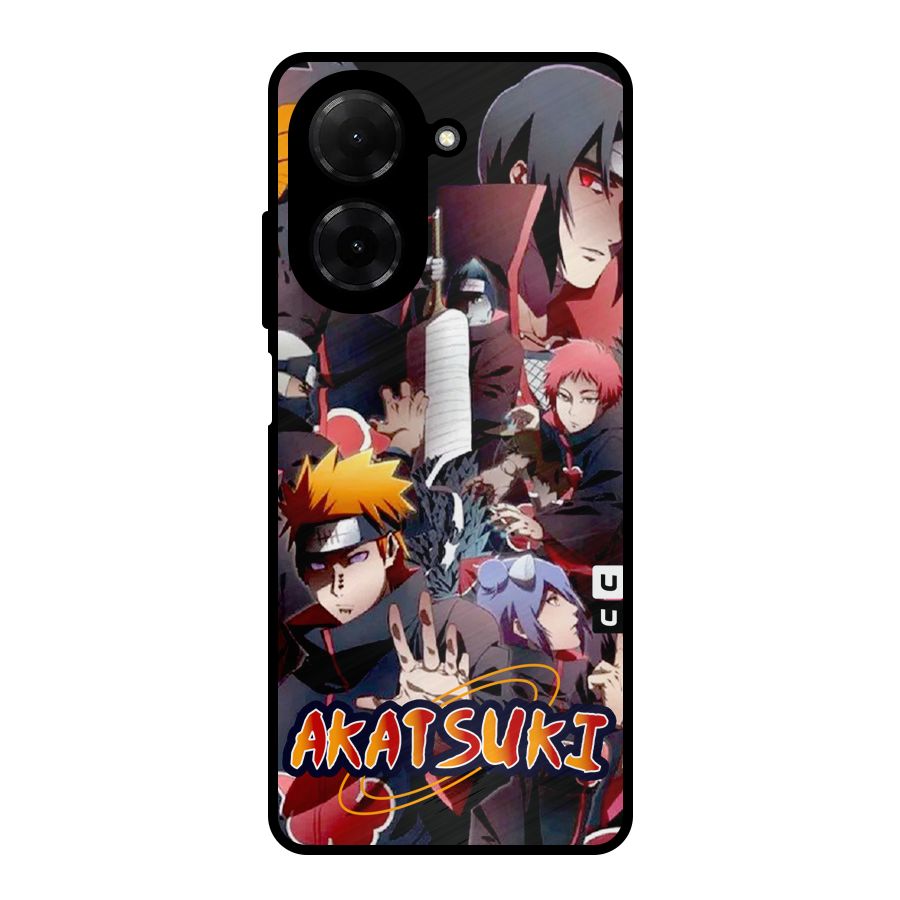 Team Akatsuki Metal Back Case for Poco C71