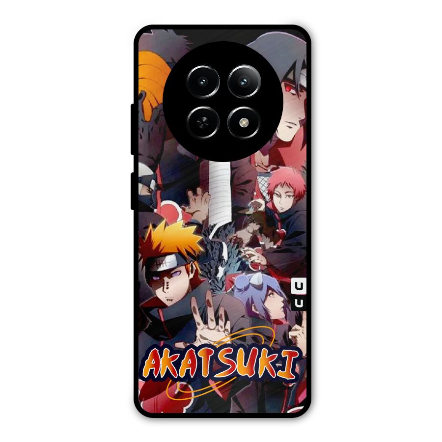 Team Akatsuki Metal Back Case for Realme 12x 5G