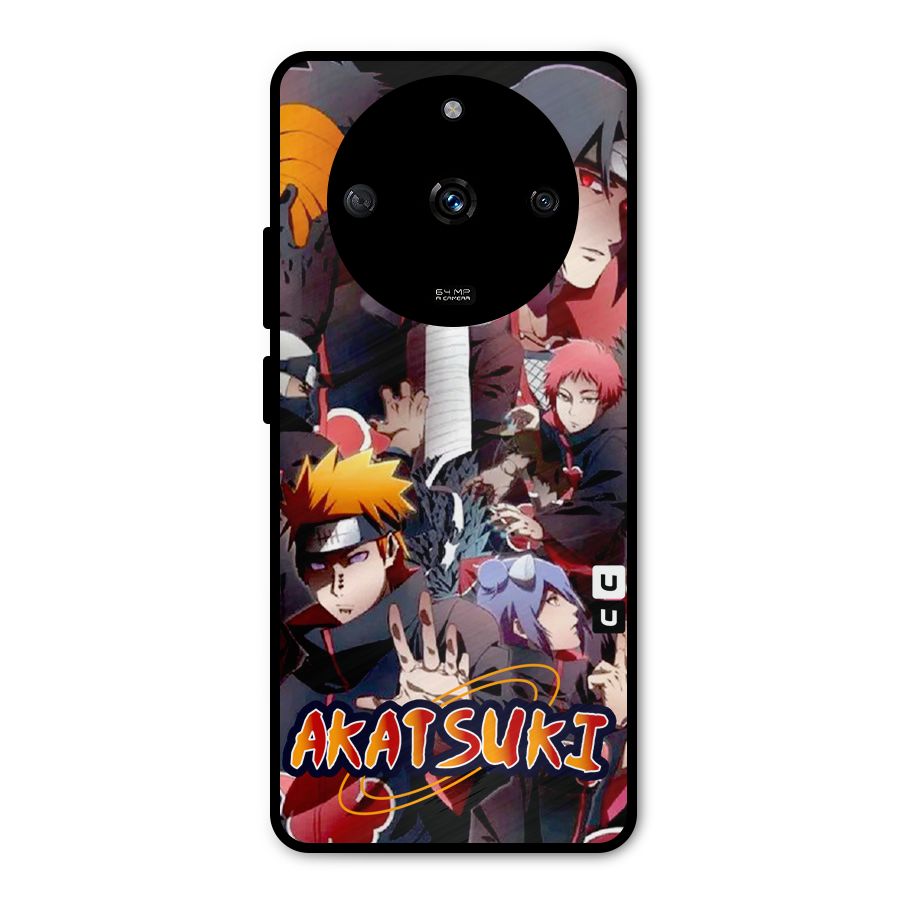 Team Akatsuki Metal Back Case for Realme Narzo 60 5G