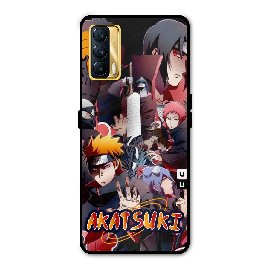 Team Akatsuki Metal Back Case for Realme X7