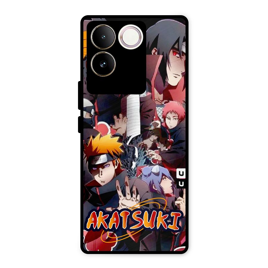 Team Akatsuki Metal Back Case for Vivo T2 Pro
