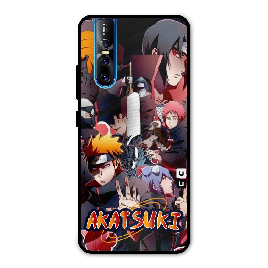Team Akatsuki Metal Back Case for Vivo V15 Pro