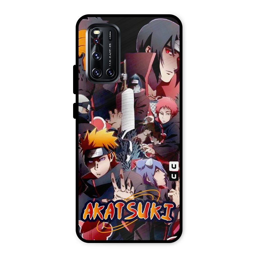 Team Akatsuki Metal Back Case for Vivo V19