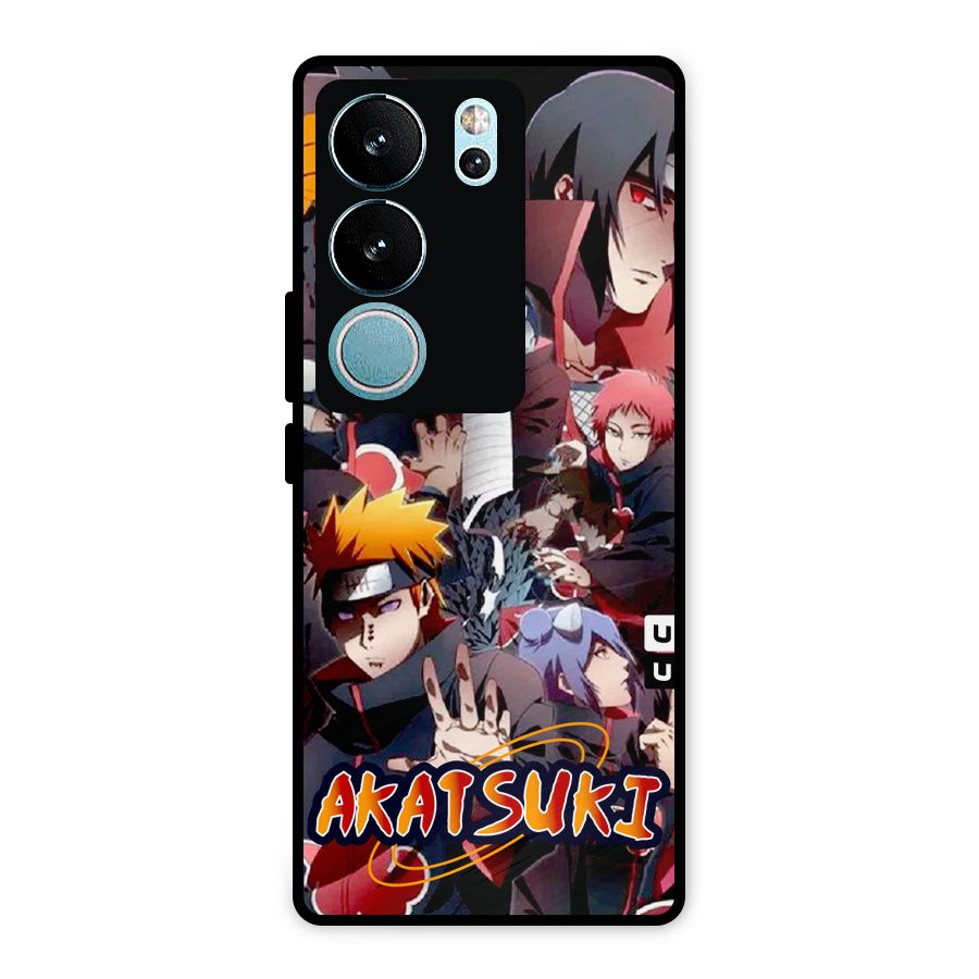 Team Akatsuki Metal Back Case for Vivo V29 Pro