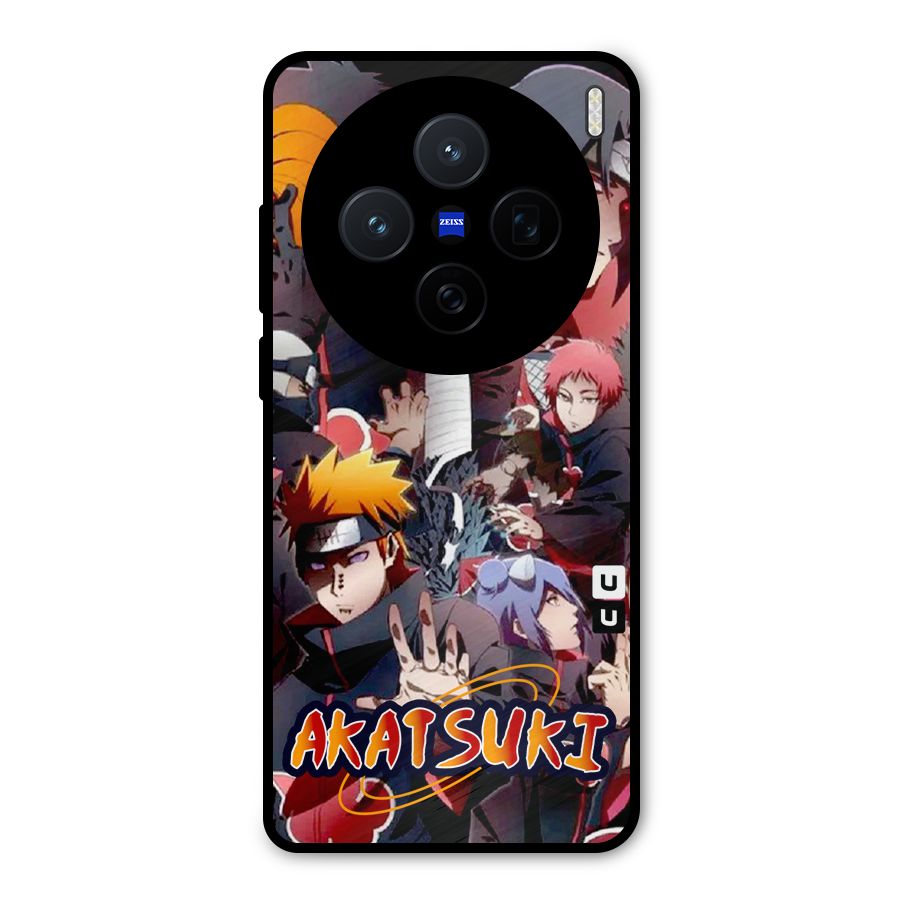 Team Akatsuki Metal Back Case for Vivo X200