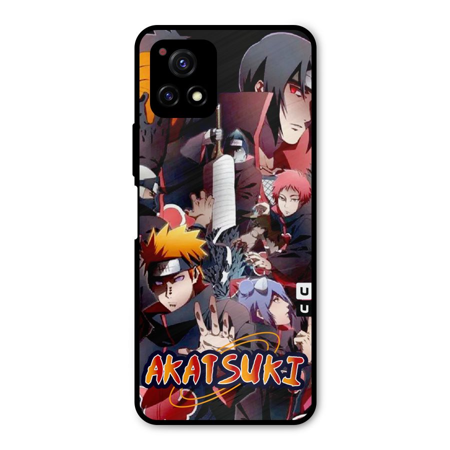 Team Akatsuki Metal Back Case for Vivo Y72 5G