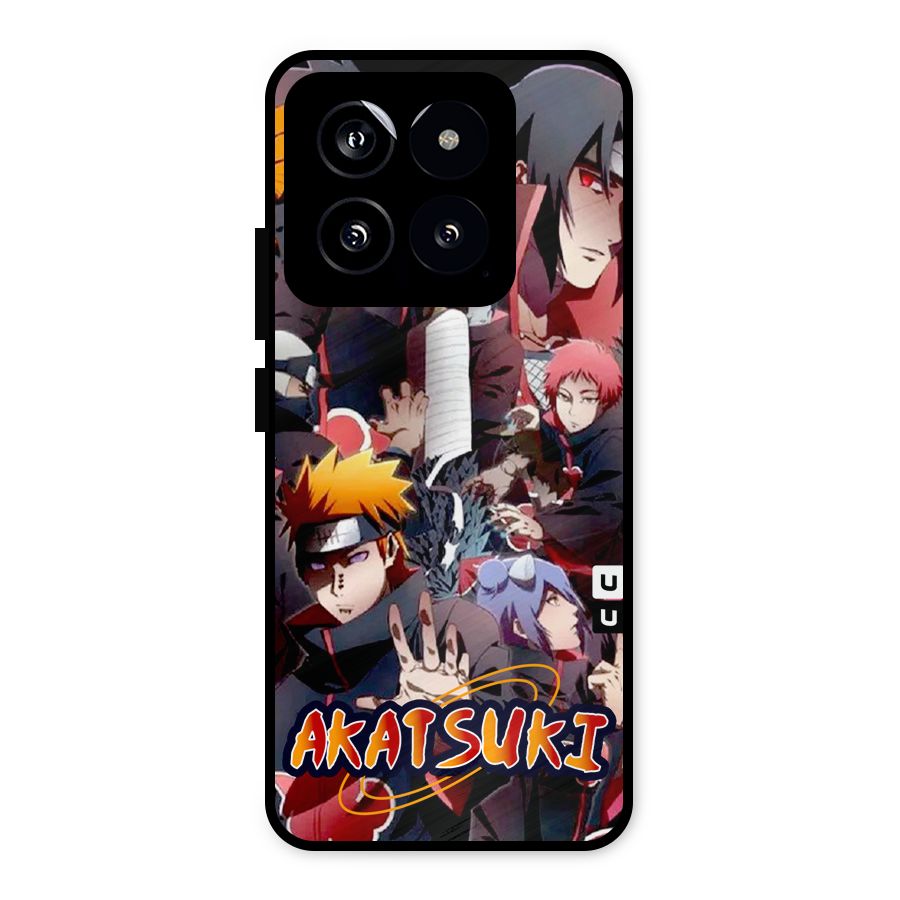 Team Akatsuki Metal Back Case for Xiaomi 14