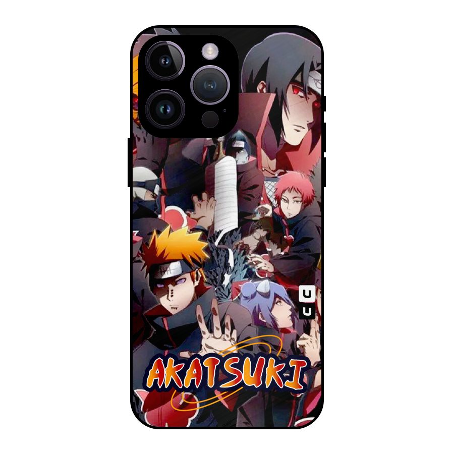Team Akatsuki Metal Back Case for iPhone 14 Pro Max