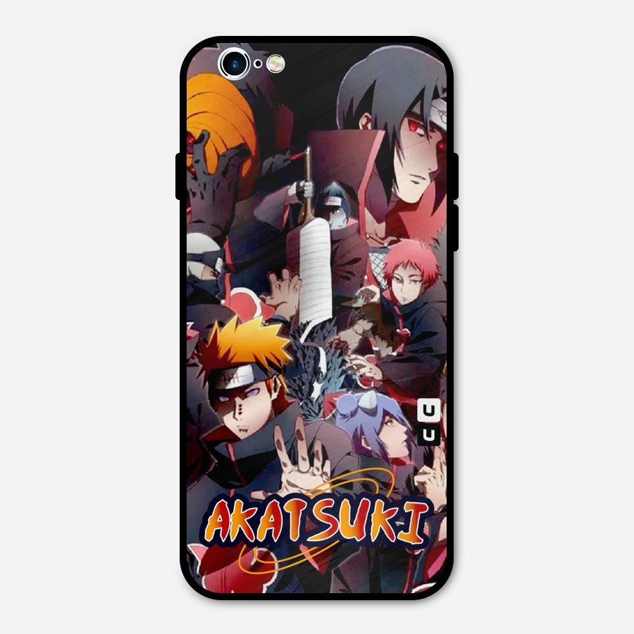 Team Akatsuki Metal Back Case for iPhone 6 6s