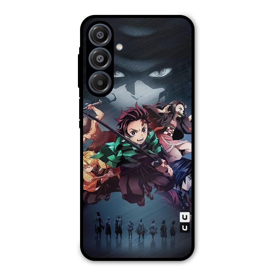 Team Demon Slayer Metal Back Case for Galaxy A16 5G
