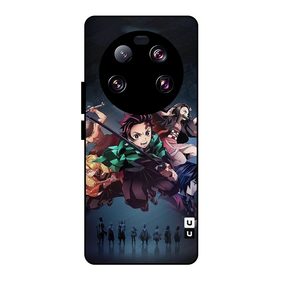 Team Demon Slayer Metal Back Case for Xiaomi 13 Ultra