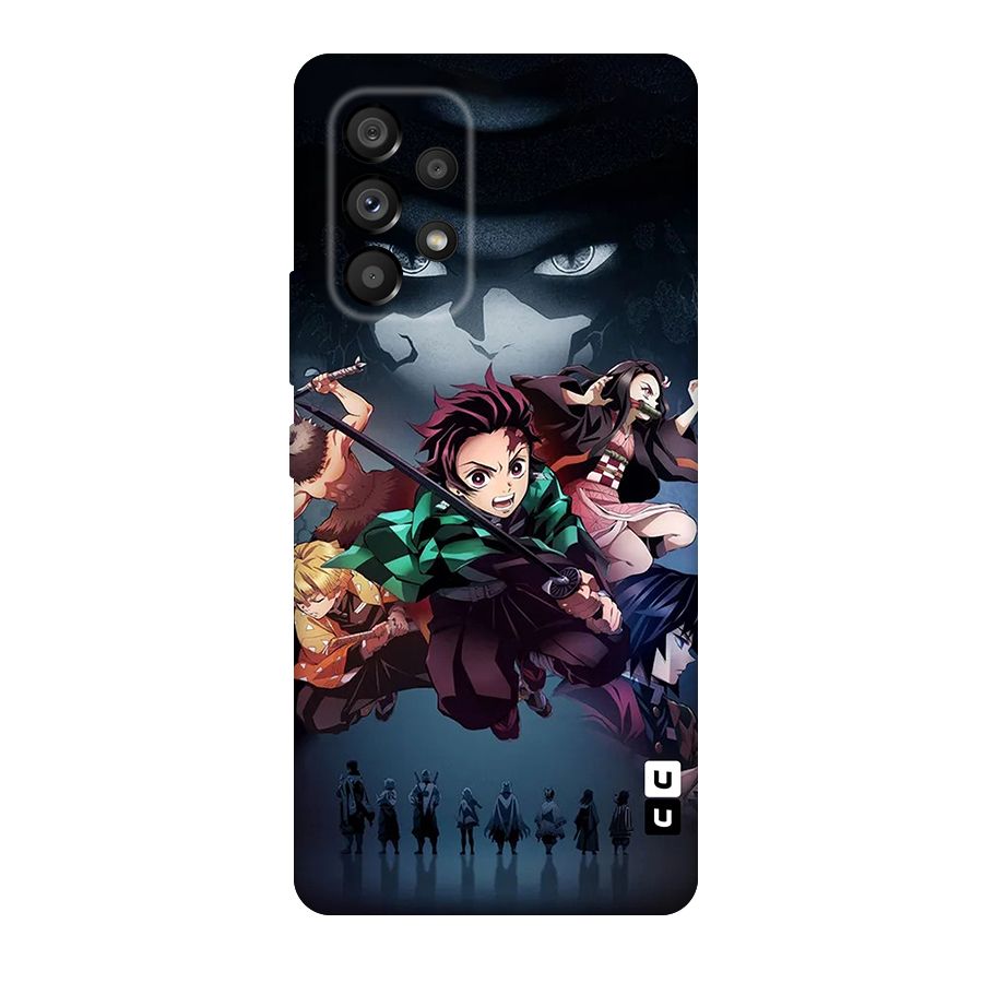 Team Demon Slayer Original Polycarbonate Back Case for Galaxy A53 5G
