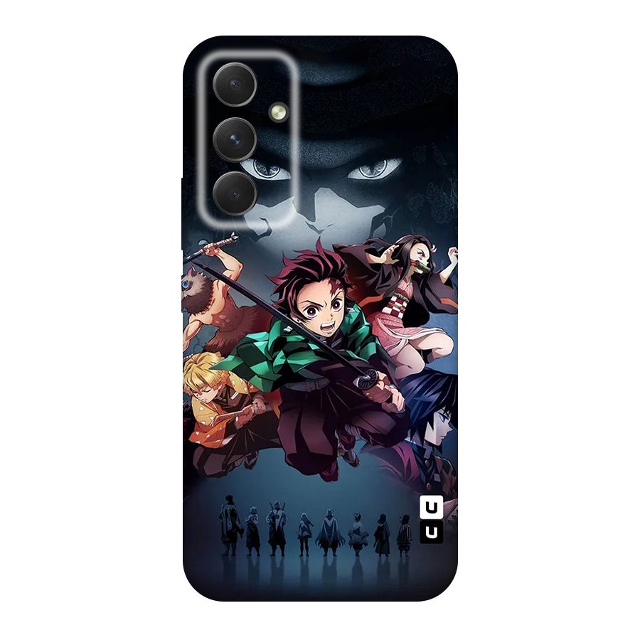 Team Demon Slayer Original Polycarbonate Back Case for Galaxy A54