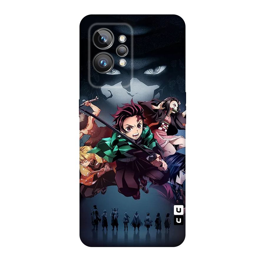 Team Demon Slayer Original Polycarbonate Back Case for Realme GT2 Pro