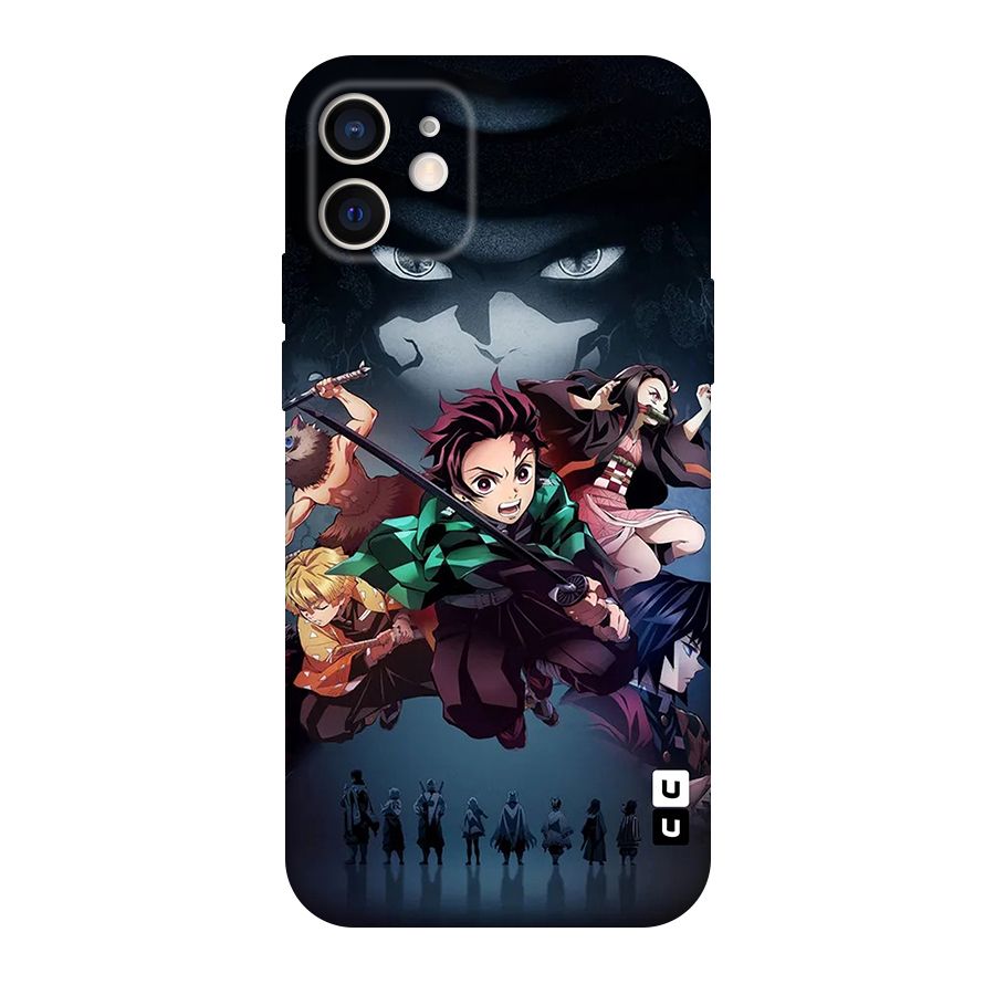 Team Demon Slayer Original Polycarbonate Back Case for iPhone 12