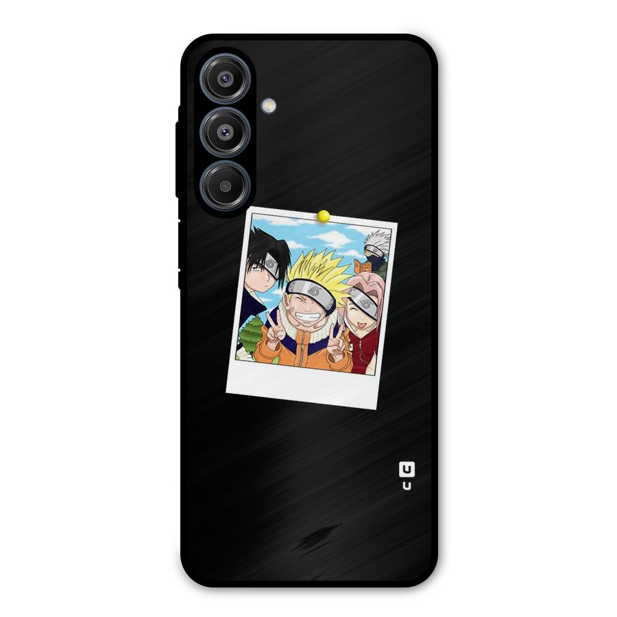 Team Kakashi Cute Metal Back Case for Galaxy A16 5G