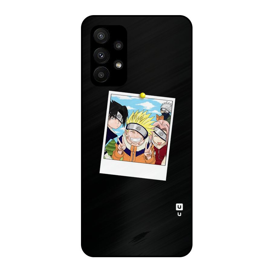 Team Kakashi Cute Metal Back Case for Galaxy A23