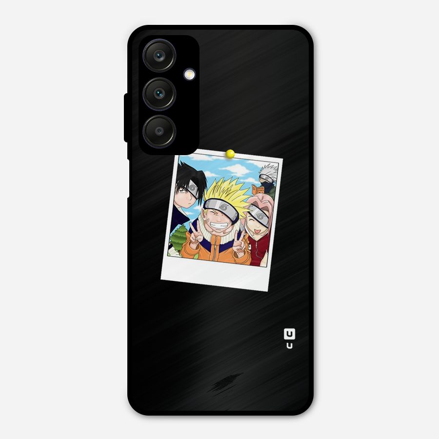 Team Kakashi Cute Metal Back Case for Galaxy A25 5G