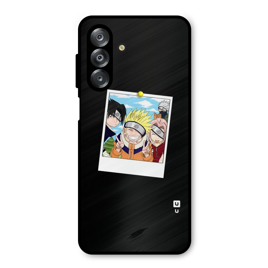 Team Kakashi Cute Metal Back Case for Galaxy A26