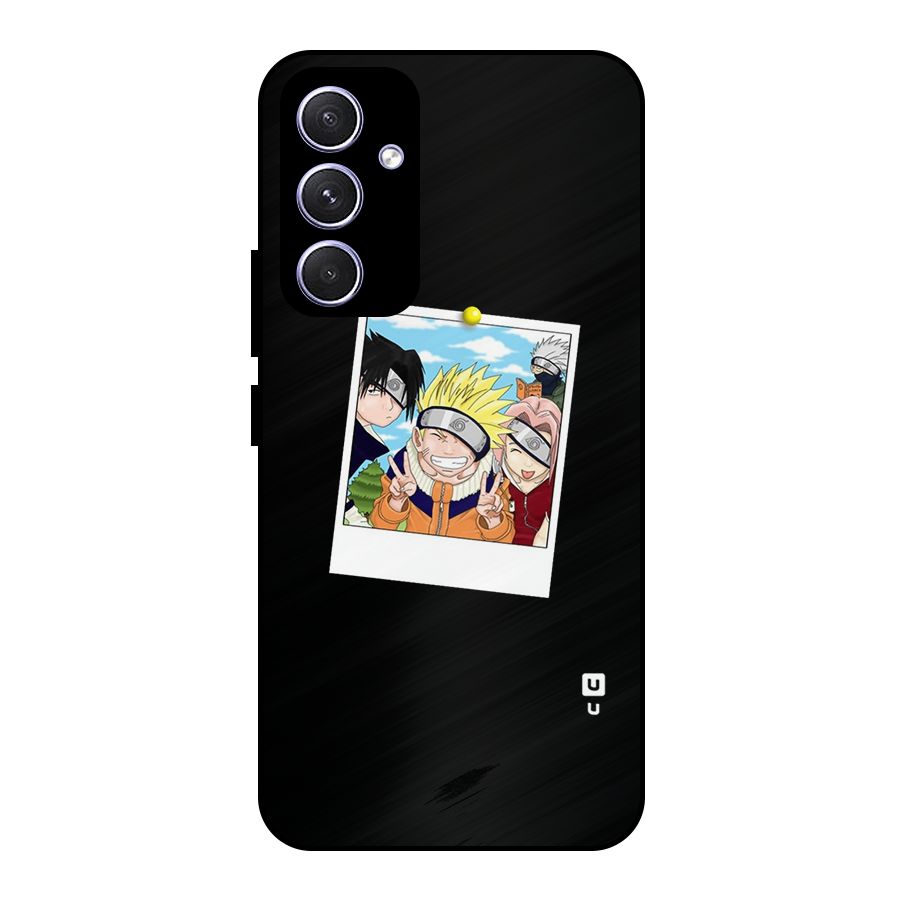 Team Kakashi Cute Metal Back Case for Galaxy A54