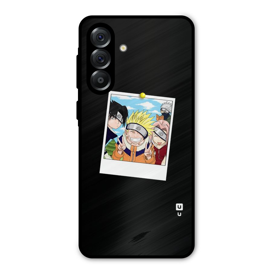 Team Kakashi Cute Metal Back Case for Galaxy A56