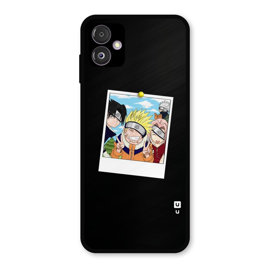 Team Kakashi Cute Metal Back Case for Galaxy F14