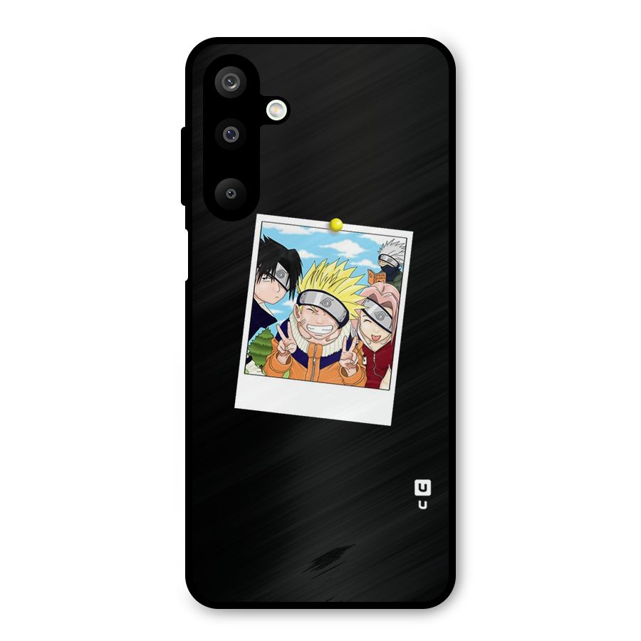 Team Kakashi Cute Metal Back Case for Galaxy M16