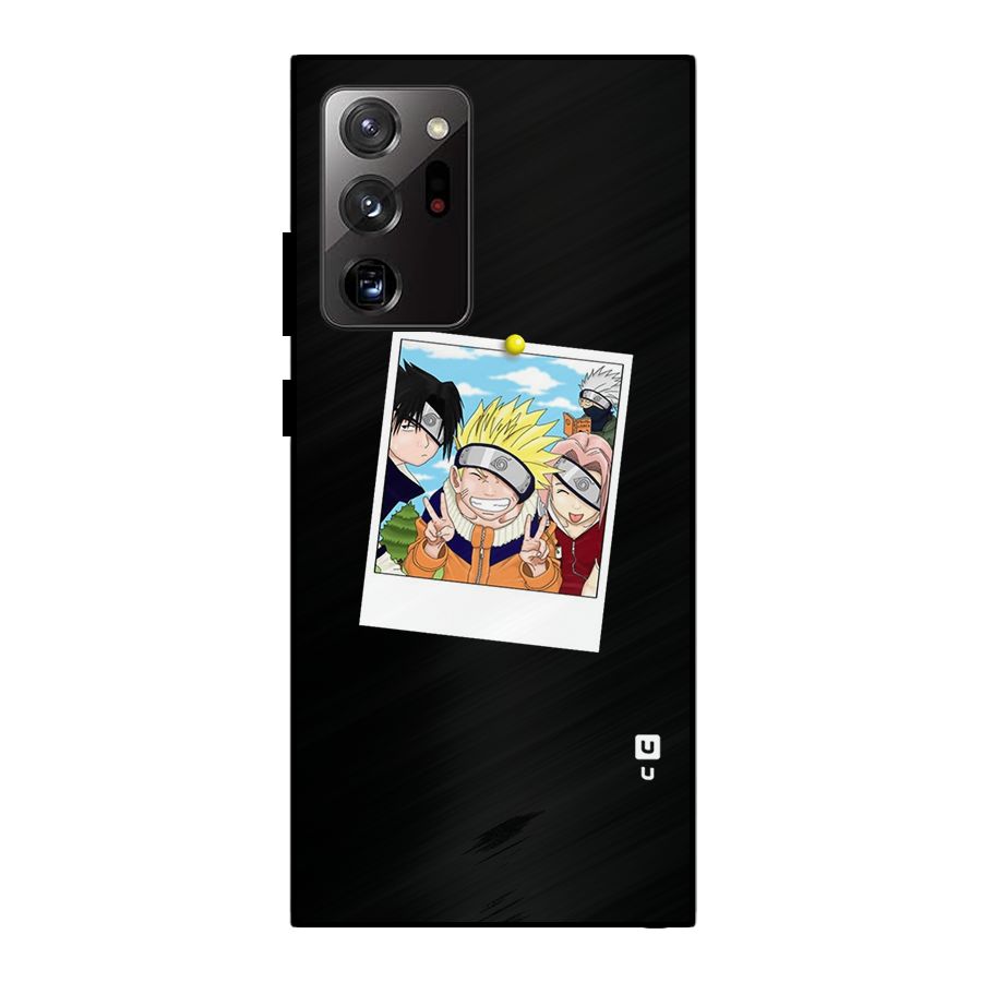 Team Kakashi Cute Metal Back Case for Galaxy Note 20 Ultra