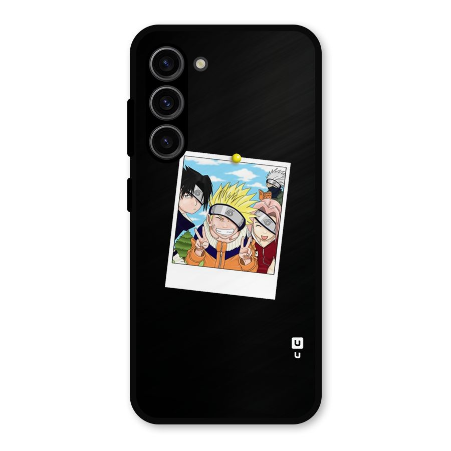 Team Kakashi Cute Metal Back Case for Galaxy S23