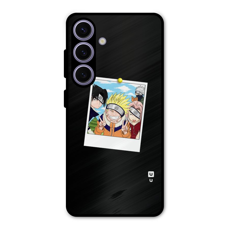 Team Kakashi Cute Metal Back Case for Galaxy S24