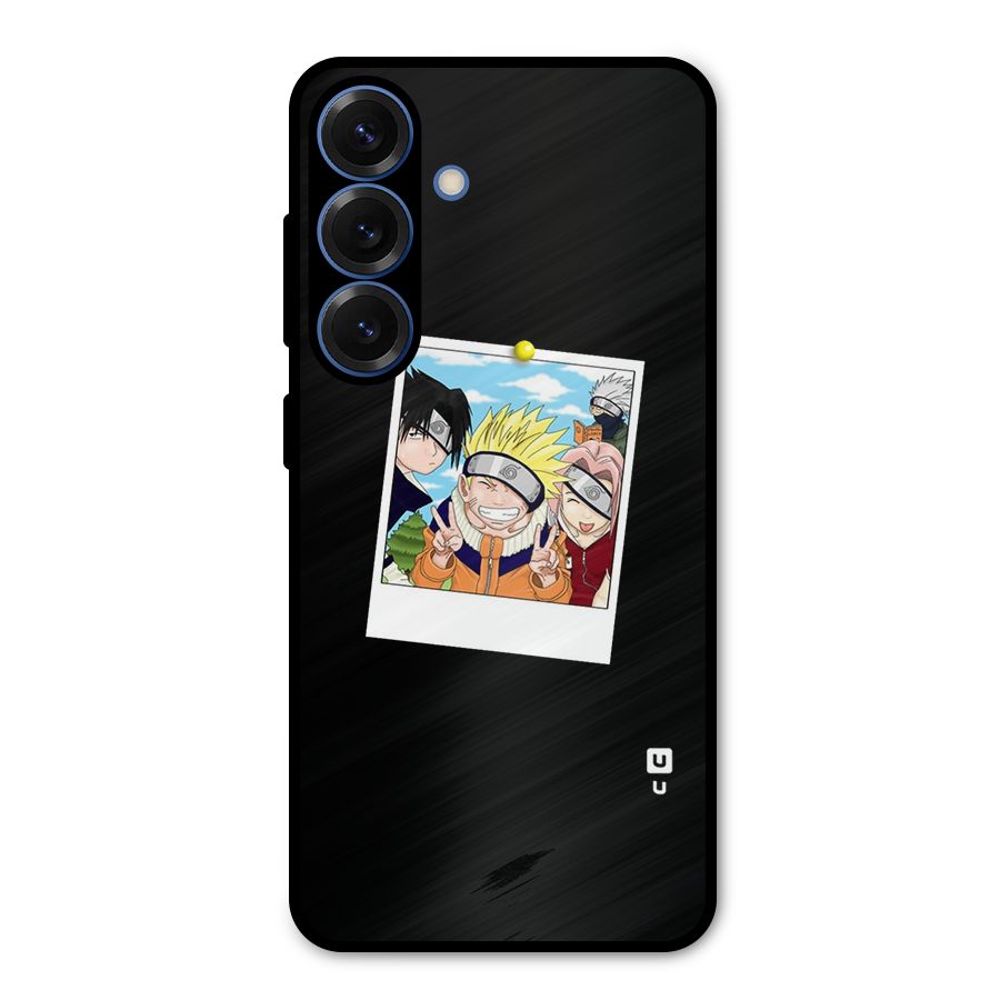 Team Kakashi Cute Metal Back Case for Galaxy S25