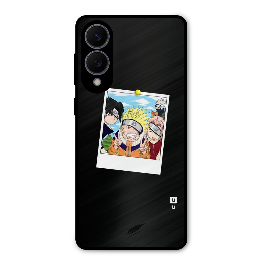 Team Kakashi Cute Metal Back Case for Galaxy S25 Edge