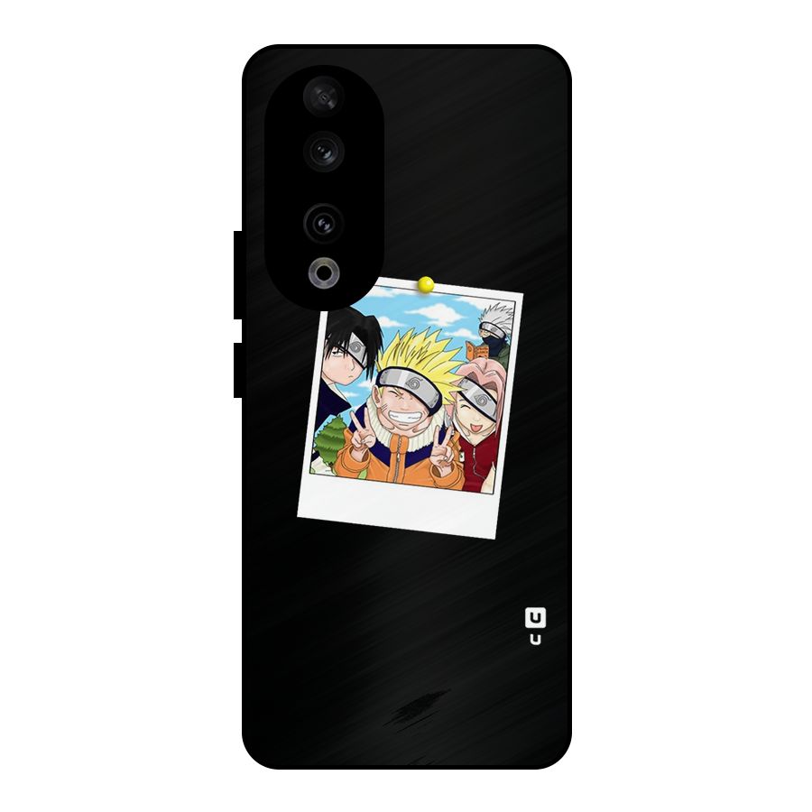 Team Kakashi Cute Metal Back Case for Honor 90