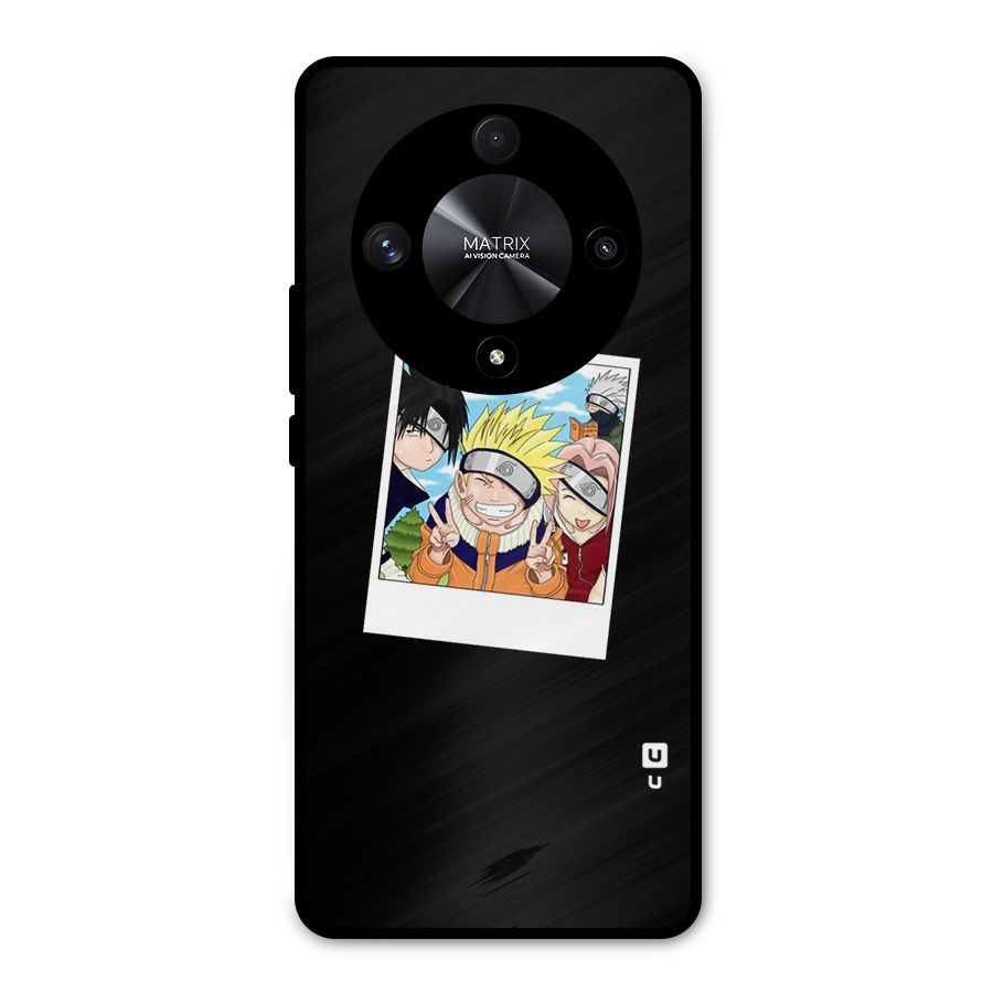 Team Kakashi Cute Metal Back Case for Honor X9b