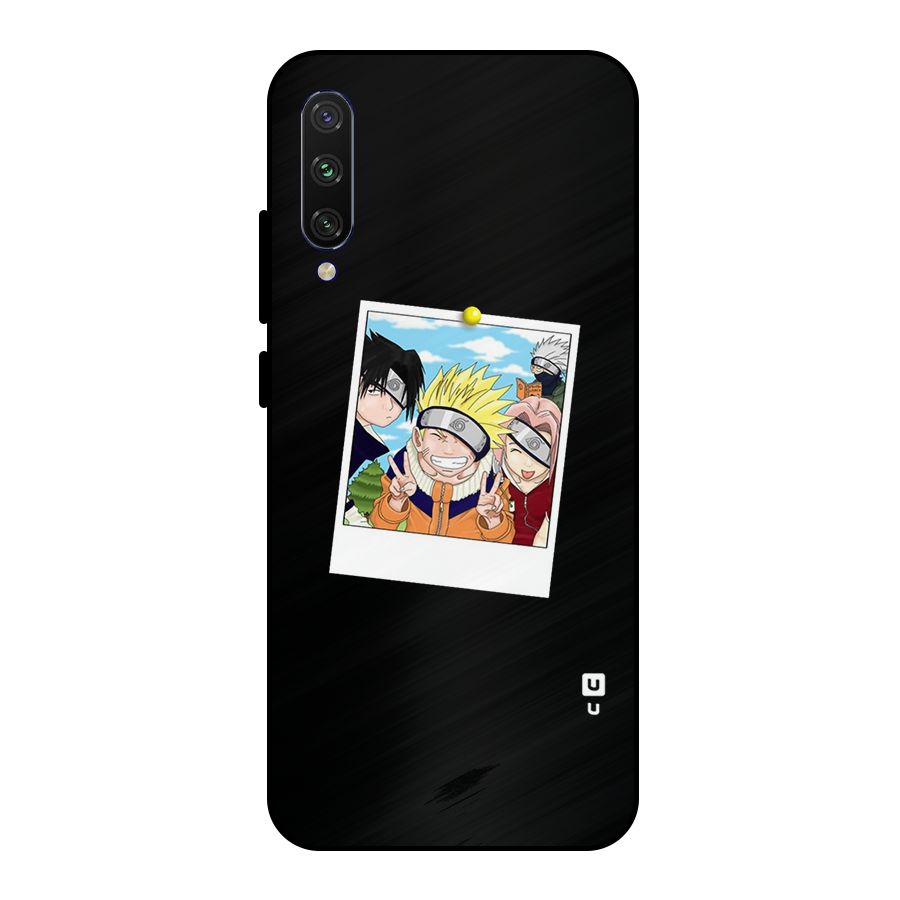 Team Kakashi Cute Metal Back Case for Mi A3