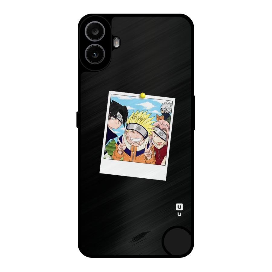 Team Kakashi Cute Metal Back Case for Nothing CMF Phone 1