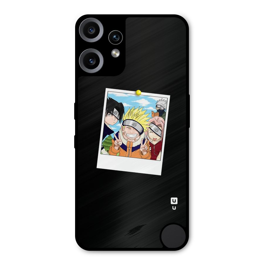 Team Kakashi Cute Metal Back Case for Nothing CMF Phone 2 Pro