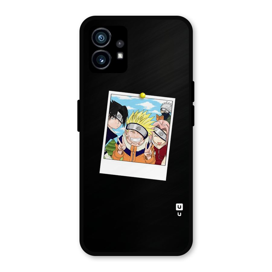 Team Kakashi Cute Metal Back Case for Nothing Phone 1