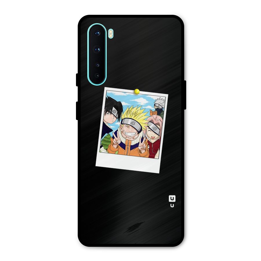 Team Kakashi Cute Metal Back Case for OnePlus Nord