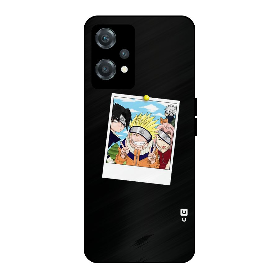 Team Kakashi Cute Metal Back Case for OnePlus Nord CE 2 Lite 5G