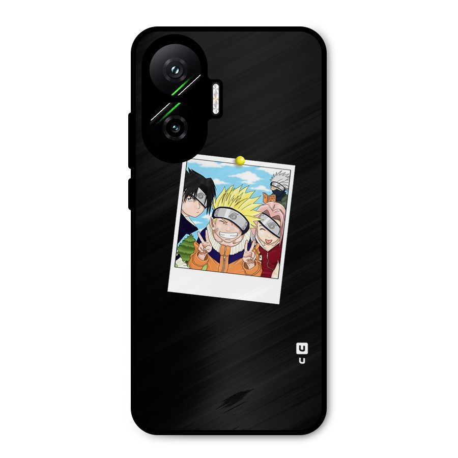 Team Kakashi Cute Metal Back Case for Poco F7