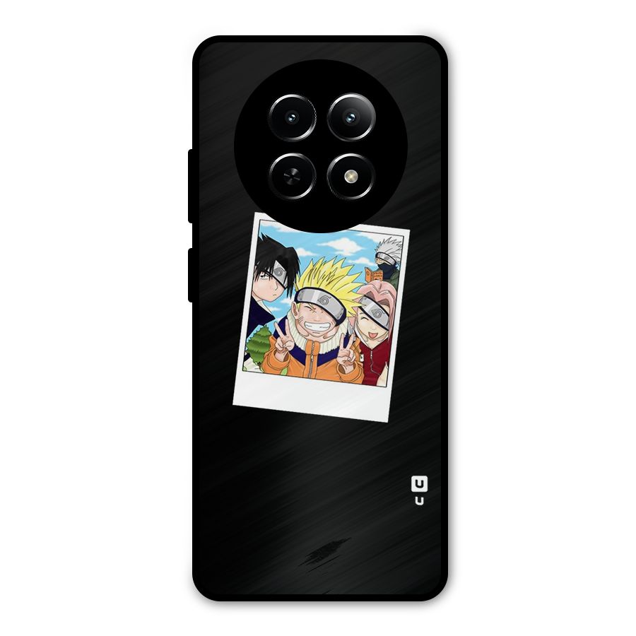 Team Kakashi Cute Metal Back Case for Realme 12 5G