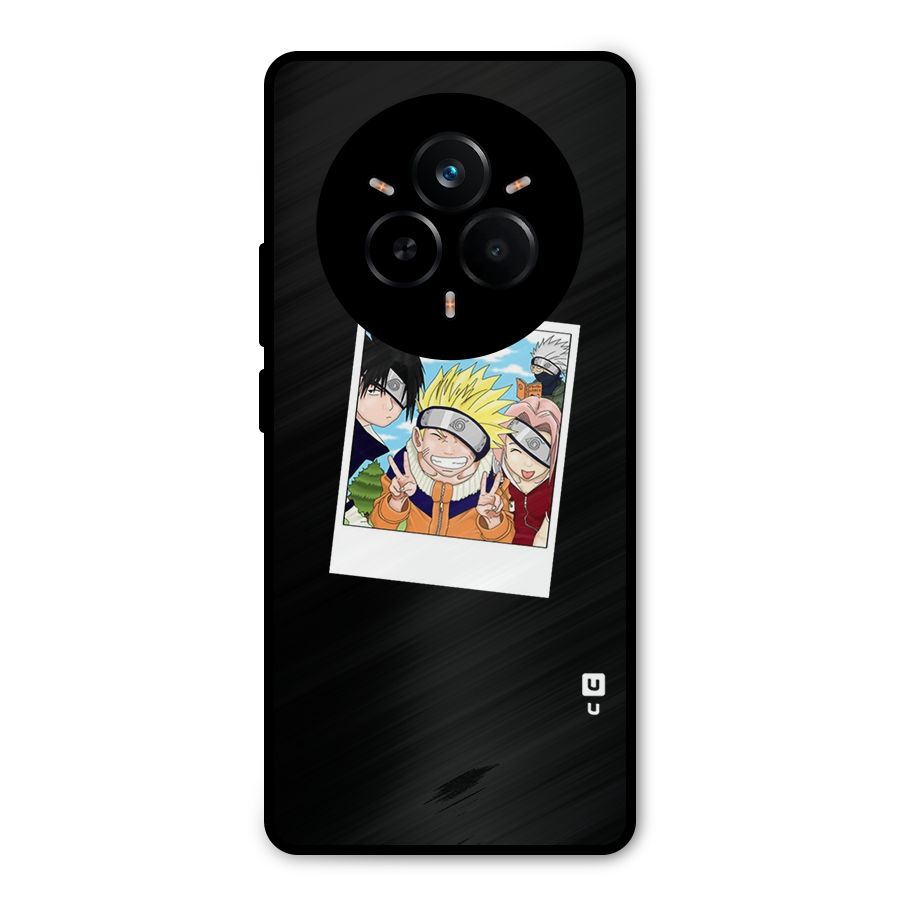Team Kakashi Cute Metal Back Case for Realme 14 Pro