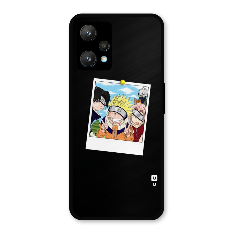 Team Kakashi Cute Metal Back Case for Realme 9