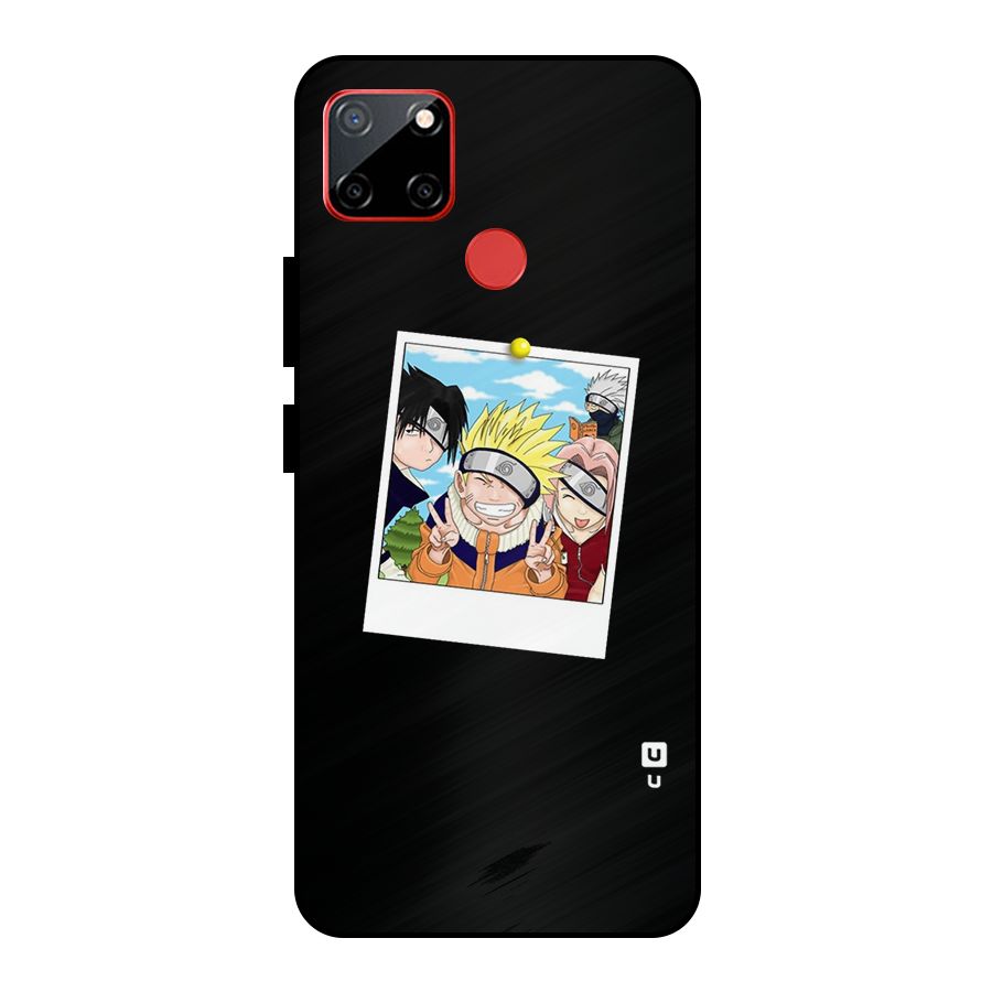 Team Kakashi Cute Metal Back Case for Realme C12