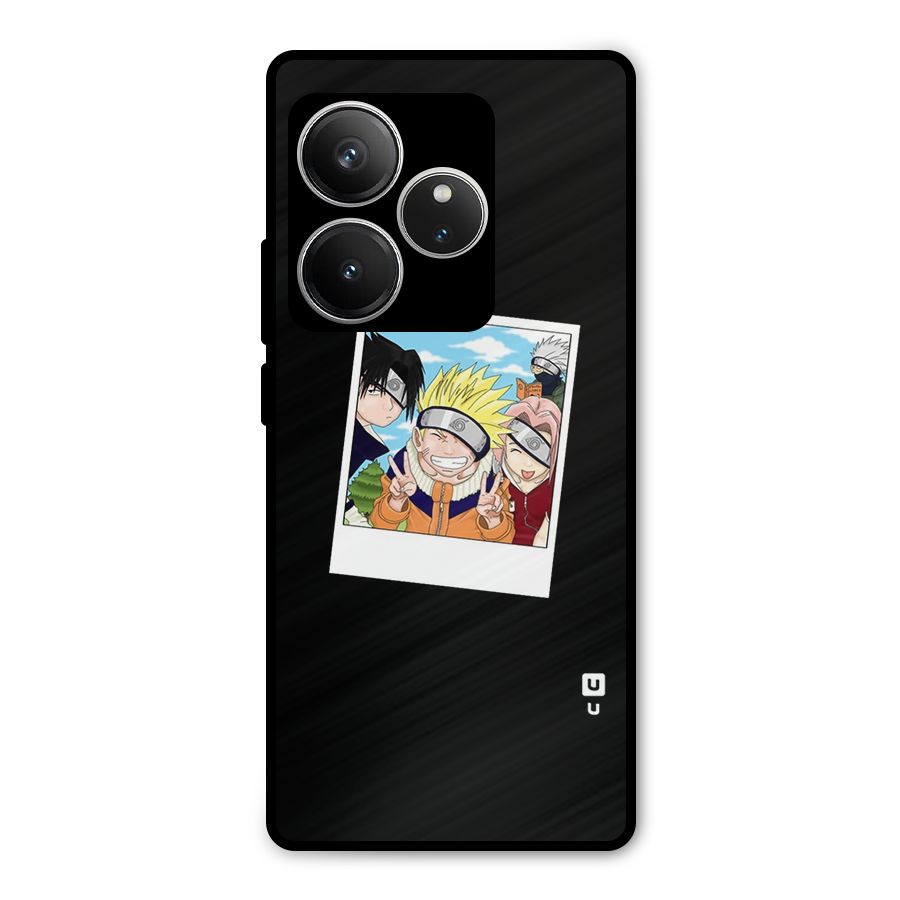 Team Kakashi Cute Metal Back Case for Realme GT 6