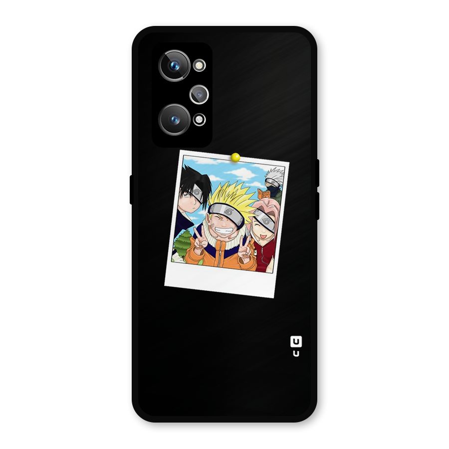 Team Kakashi Cute Metal Back Case for Realme GT Neo 3T
